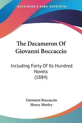 Decameron Of Giovanni Boccaccio