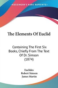 bokomslag Elements Of Euclid