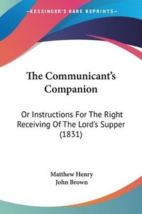 bokomslag Communicant's Companion