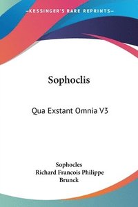 bokomslag Sophoclis
