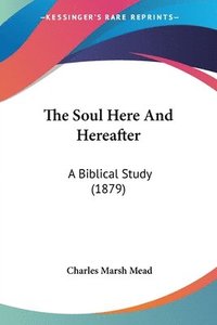 bokomslag The Soul Here and Hereafter: A Biblical Study (1879)