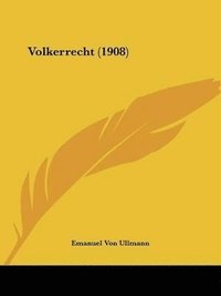 bokomslag Volkerrecht (1908)