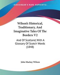 bokomslag Wilson's Historical, Traditionary, And Imaginative Tales Of The Borders V2: And Of Scotland, With A Glossary Of Scotch Words (1848)