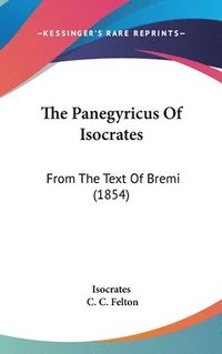 bokomslag Panegyricus Of Isocrates