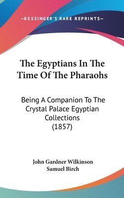 bokomslag The Egyptians In The Time Of The Pharaohs: Being A Companion To The Crystal Palace Egyptian Collections (1857)