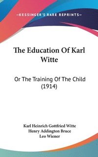 bokomslag The Education of Karl Witte: Or the Training of the Child (1914)