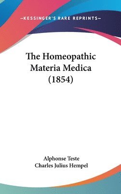 The Homeopathic Materia Medica (1854) 1