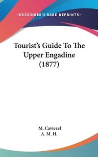 bokomslag Tourist's Guide to the Upper Engadine (1877)
