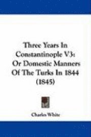 bokomslag Three Years In Constantinople V3: Or Domestic Manners Of The Turks In 1844 (1845)