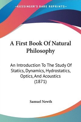 First Book Of Natural Philosophy 1