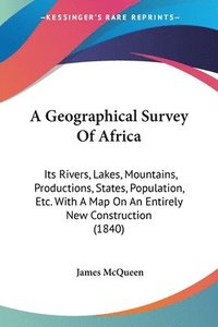 bokomslag Geographical Survey Of Africa