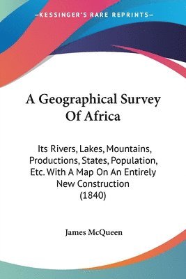 bokomslag Geographical Survey Of Africa