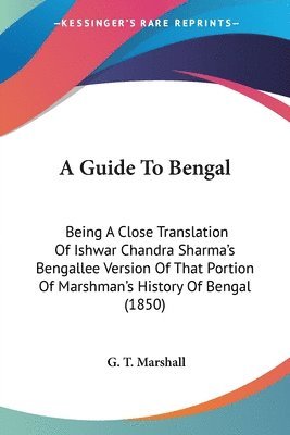 bokomslag Guide To Bengal