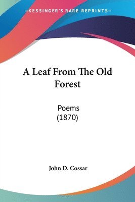 A Leaf From The Old Forest
