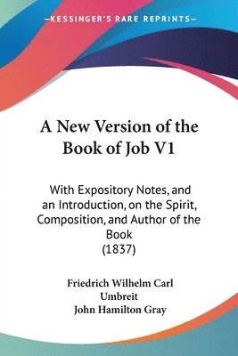 New Version Of The Book Of Job V1 1