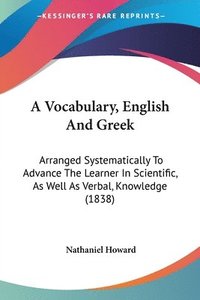 bokomslag Vocabulary, English And Greek