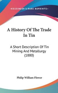 bokomslag A History of the Trade in Tin: A Short Description of Tin Mining and Metallurgy (1880)