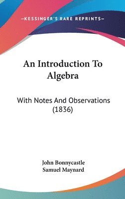 bokomslag Introduction To Algebra