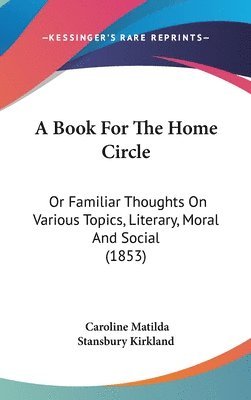 bokomslag Book For The Home Circle