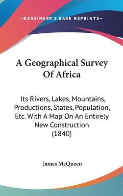 bokomslag Geographical Survey Of Africa