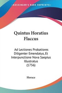 bokomslag Quintus Horatius Flaccus