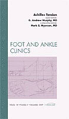 bokomslag Achilles Tendon, An Issue of Foot and Ankle Clinics