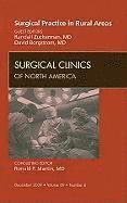 bokomslag Surgical Practice in Rural Areas, An Issue of Surgical Clinics