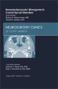 bokomslag Neuroendovascular Management: Cranial/Spinal Disorders, An Issue of Neurosurgery Clinics