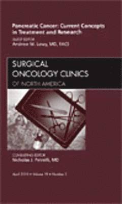 bokomslag Pancreatic Cancer: Current Concepts in Treatment and Research, An Issue of Surgical Oncology Clinics