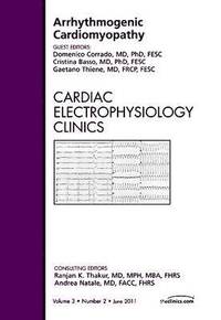 bokomslag Arrhythmogenic Cardiomyopathy, An Issue of Cardiac Electrophysiology Clinics