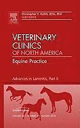 bokomslag Advances in Laminitis, Part II, An Issue of Veterinary Clinics: Equine Practice