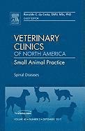 bokomslag Spinal Diseases, An Issue of Veterinary Clinics: Small Animal Practice
