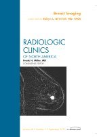 bokomslag Breast Imaging, An Issue of Radiologic Clinics of North America