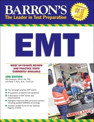 Barron's Educational Series, Will Chapleau - EMT, Häftad
