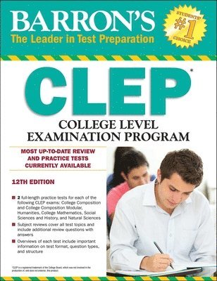 Barron's Educational Series, John Bechtle, Philip Geer, Louis Gotlib, Benjamin Kirk - CLEP, Häftad