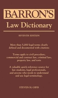 bokomslag Law Dictionary