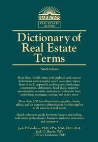 bokomslag Dictionary of Real Estate Terms