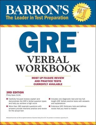 GRE Verbal Workbook 1