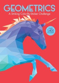 bokomslag Geometrics: A Striking Color-By-Sticker Challenge