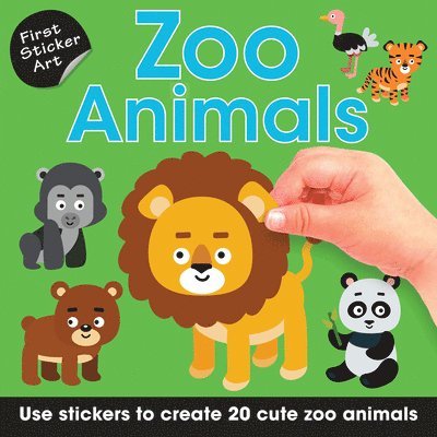 First Sticker Art: Zoo Animals: Use Stickers to Create 20 Cute Zoo Animals 1