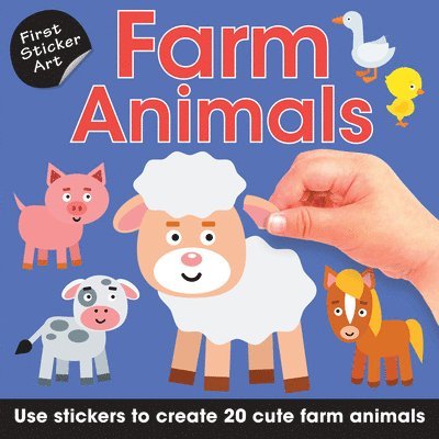 First Sticker Art: Farm Animals 1