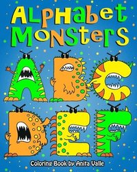 bokomslag Alphabet Monsters Coloring Book