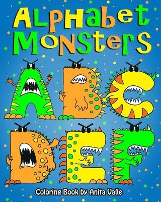 Alphabet Monsters Coloring Book 1