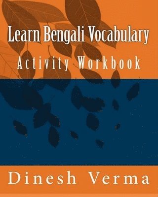 Learn Bengali Vocabulary Activity Workbook 1