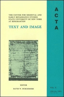 bokomslag ACTA Volume #10: Text and Image