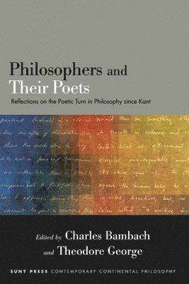 Charles Bambach, Theodore George - Philosophers and Their Poets, Häftad