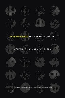 bokomslag Phenomenology in an African Context