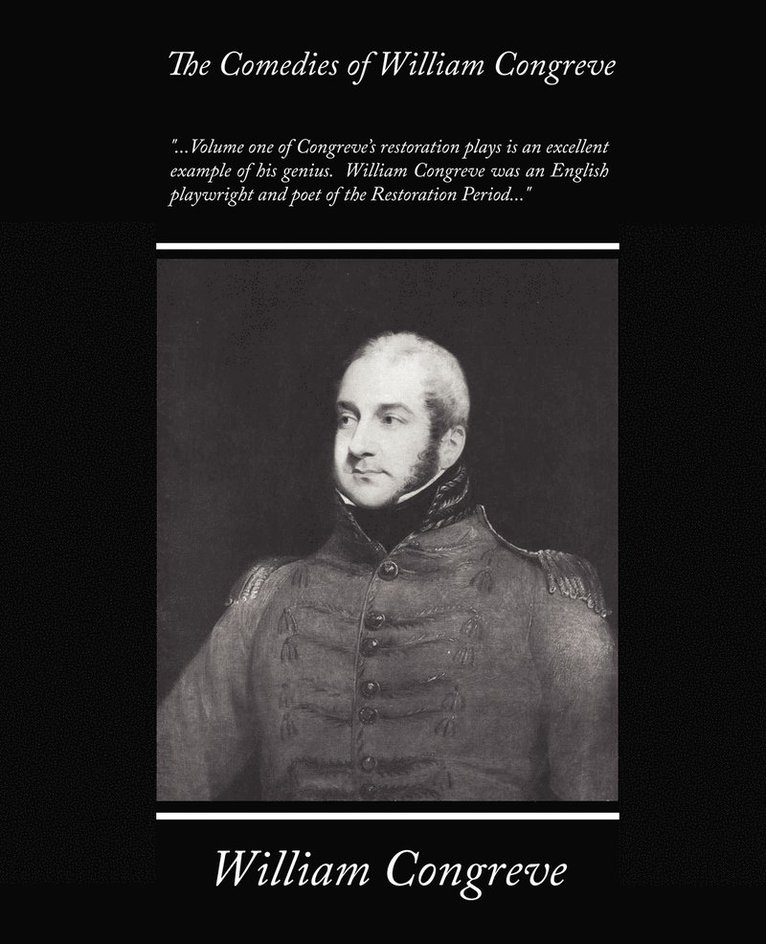 Comedies of William Congreve