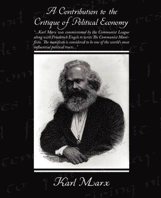 bokomslag Contribution to the Critique of Political Economy