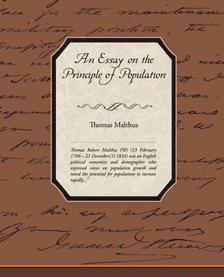 Thomas Malthus - Essay on the Principle of Population, Häftad